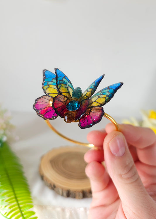 Brățară Fluture iridescent
