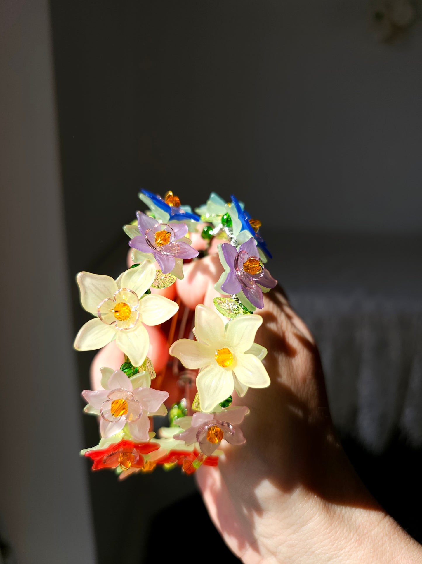 Brățară Florală Bangle - Coroana de Flori