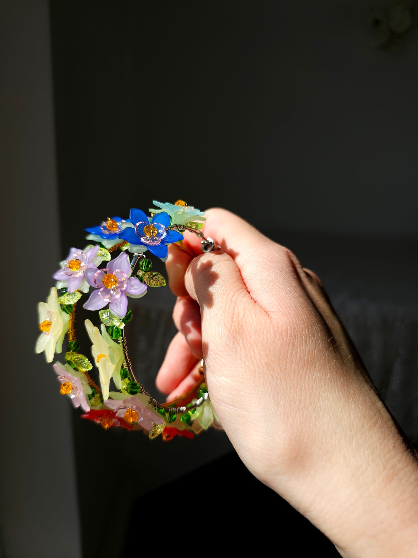 Brățară Florală Bangle - Coroana de Flori