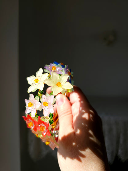 Brățară Florală Bangle - Coroana de Flori