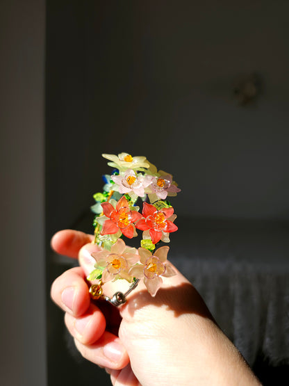 Brățară Florală Bangle - Coroana de Flori