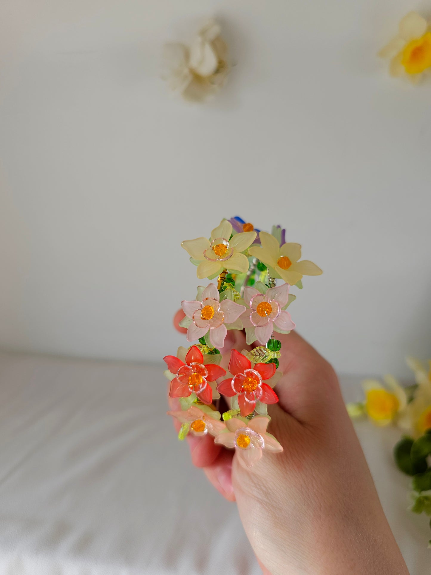 Brățară Florală Bangle - Coroana de Flori