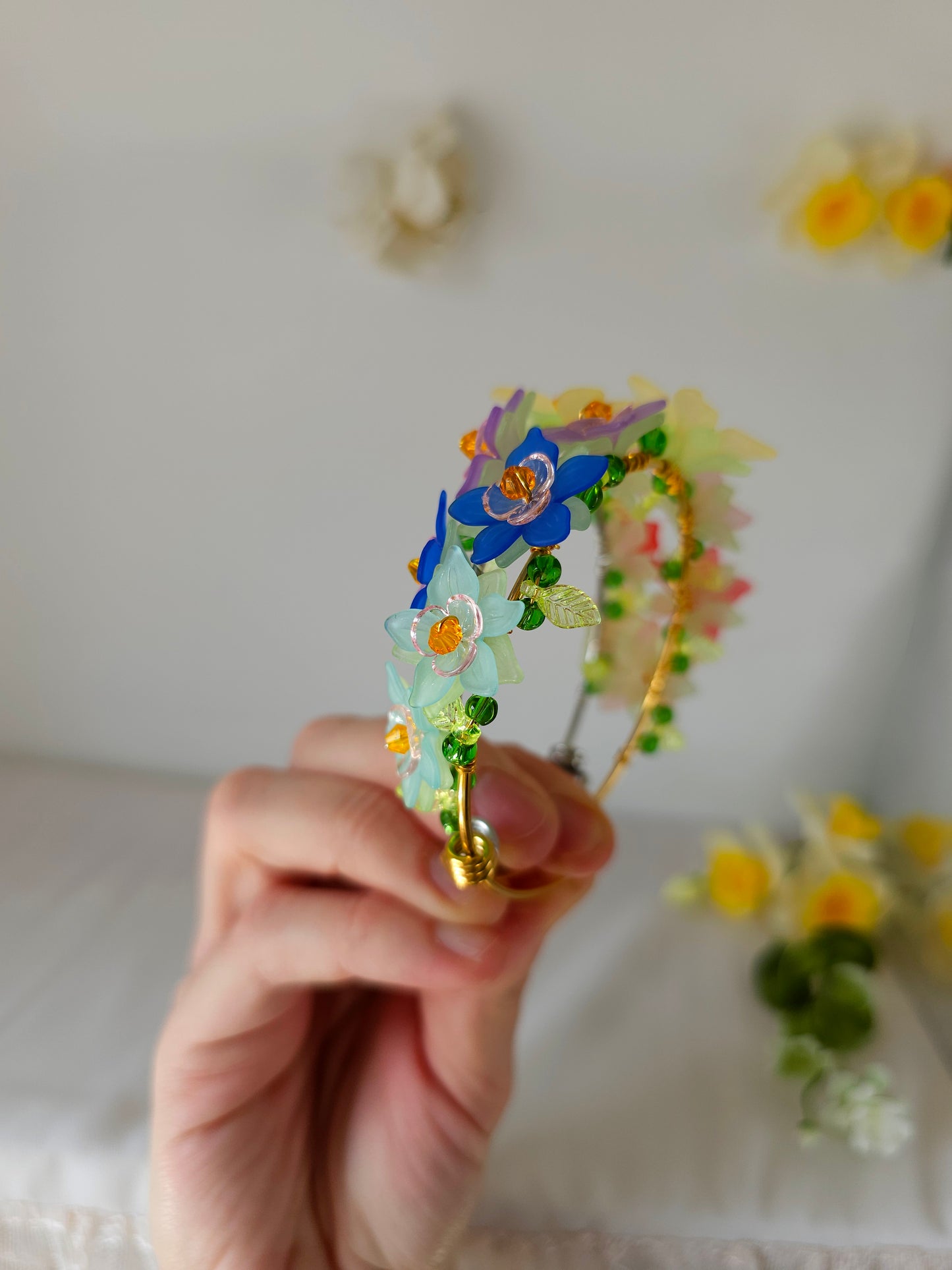 Brățară Florală Bangle - Coroana de Flori