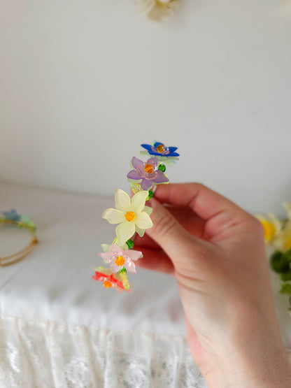 Brățară Florală Bangle - Coroana de Flori