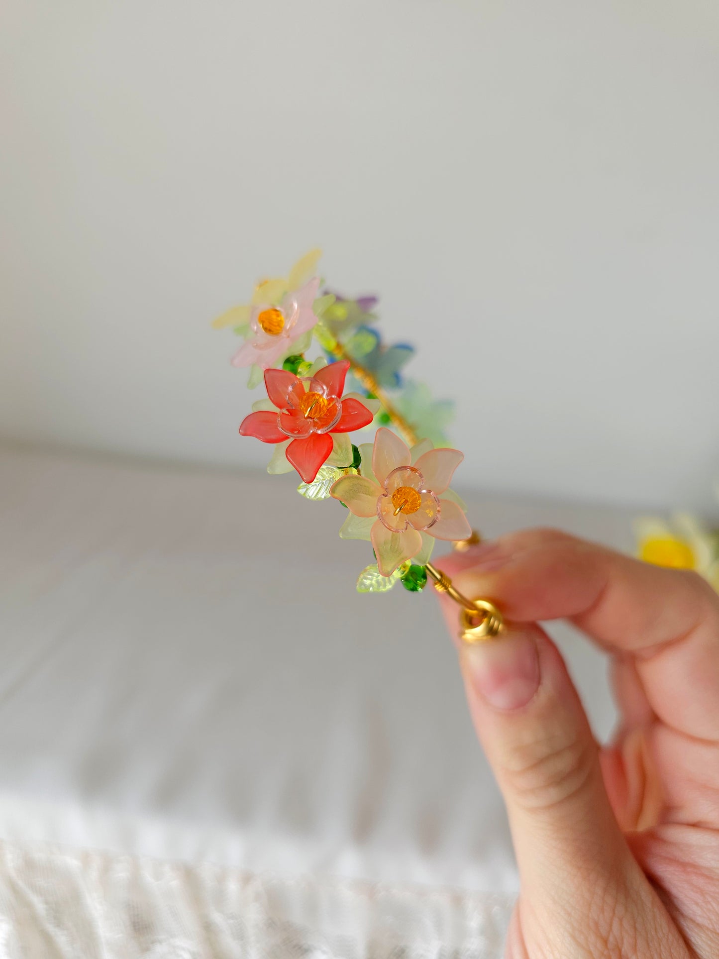 Brățară Florală Bangle - Coroana de Flori