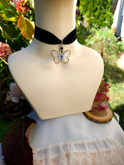 Choker Noapte de Argint