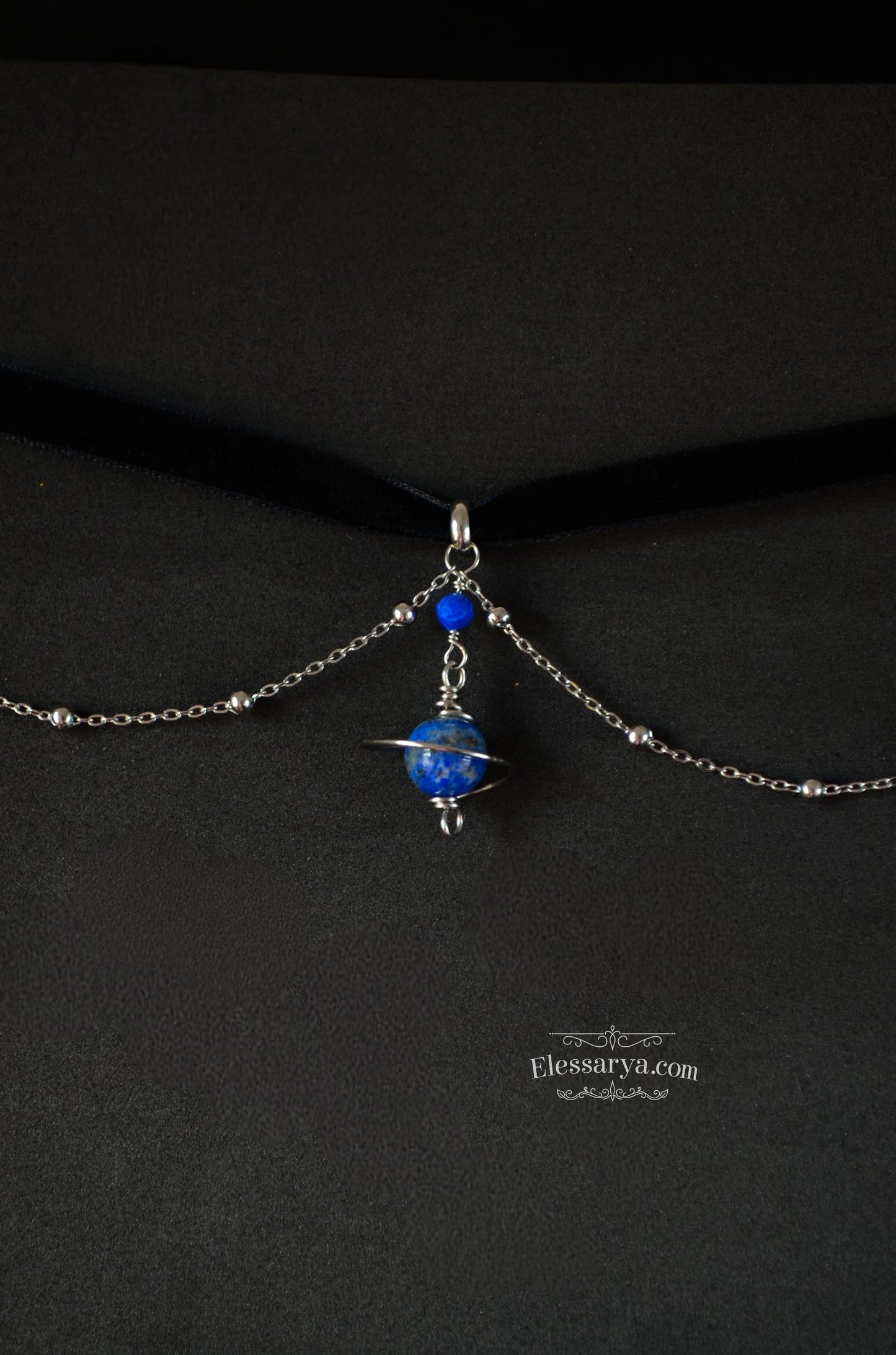 Choker Terra Nova Argintiu