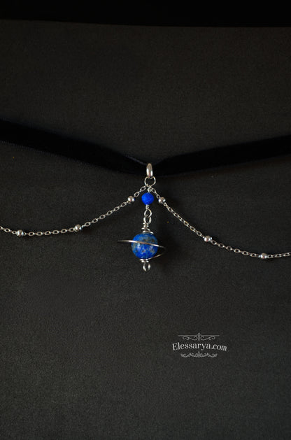 Choker Terra Nova Argintiu
