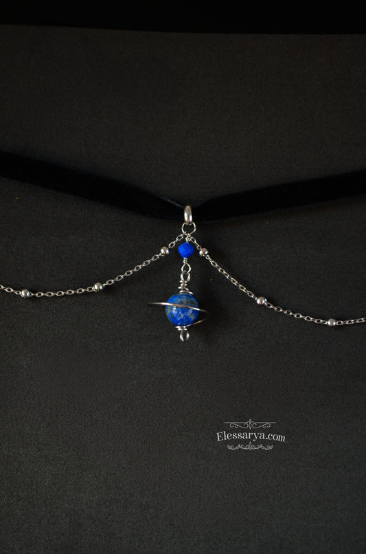 Choker Terra Nova Argintiu