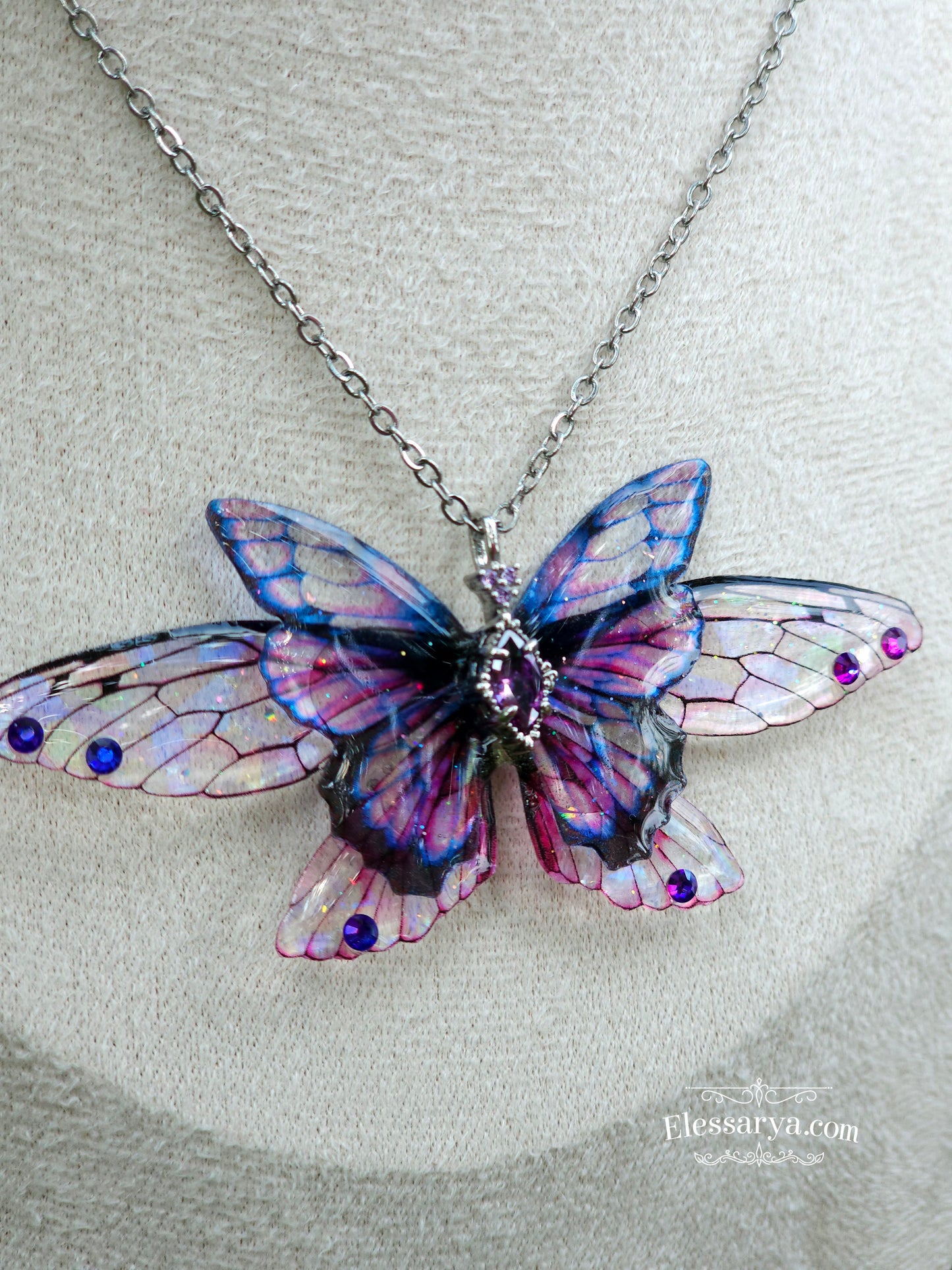 Colier "Sclipiri Violet"