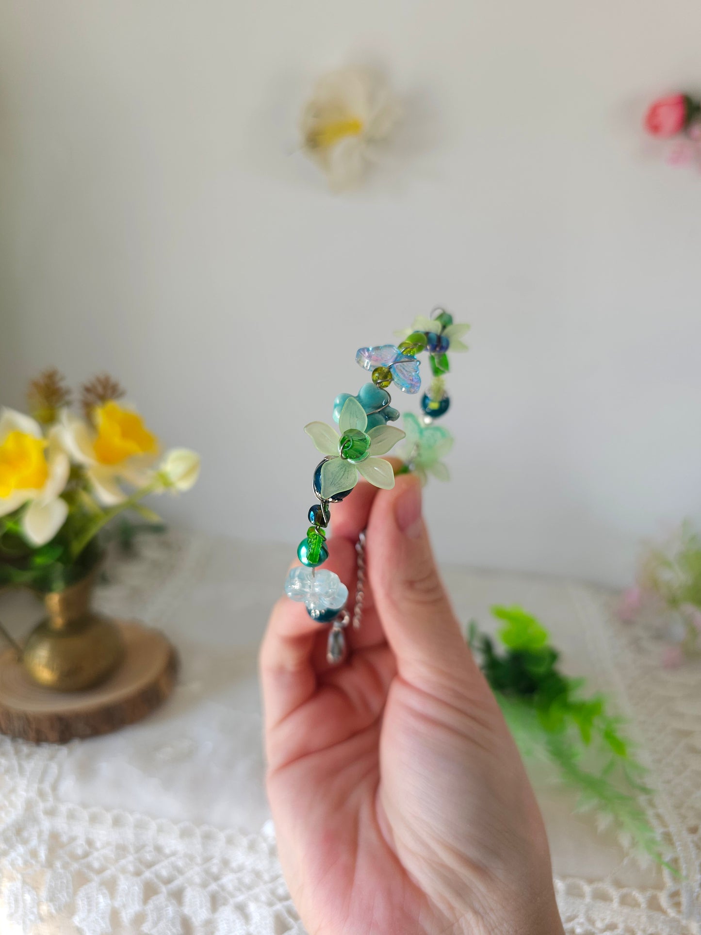 Brățară florală "Mireasmă de Mentă"