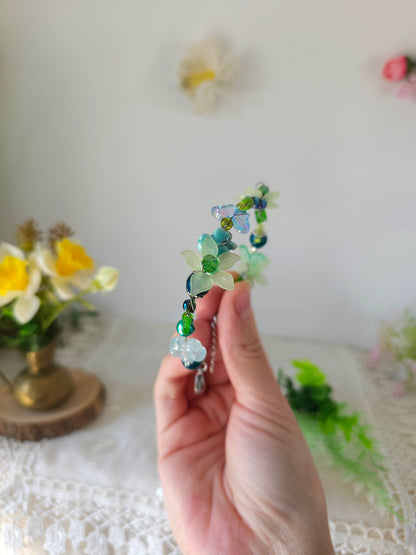 Brățară florală "Mireasmă de Mentă"