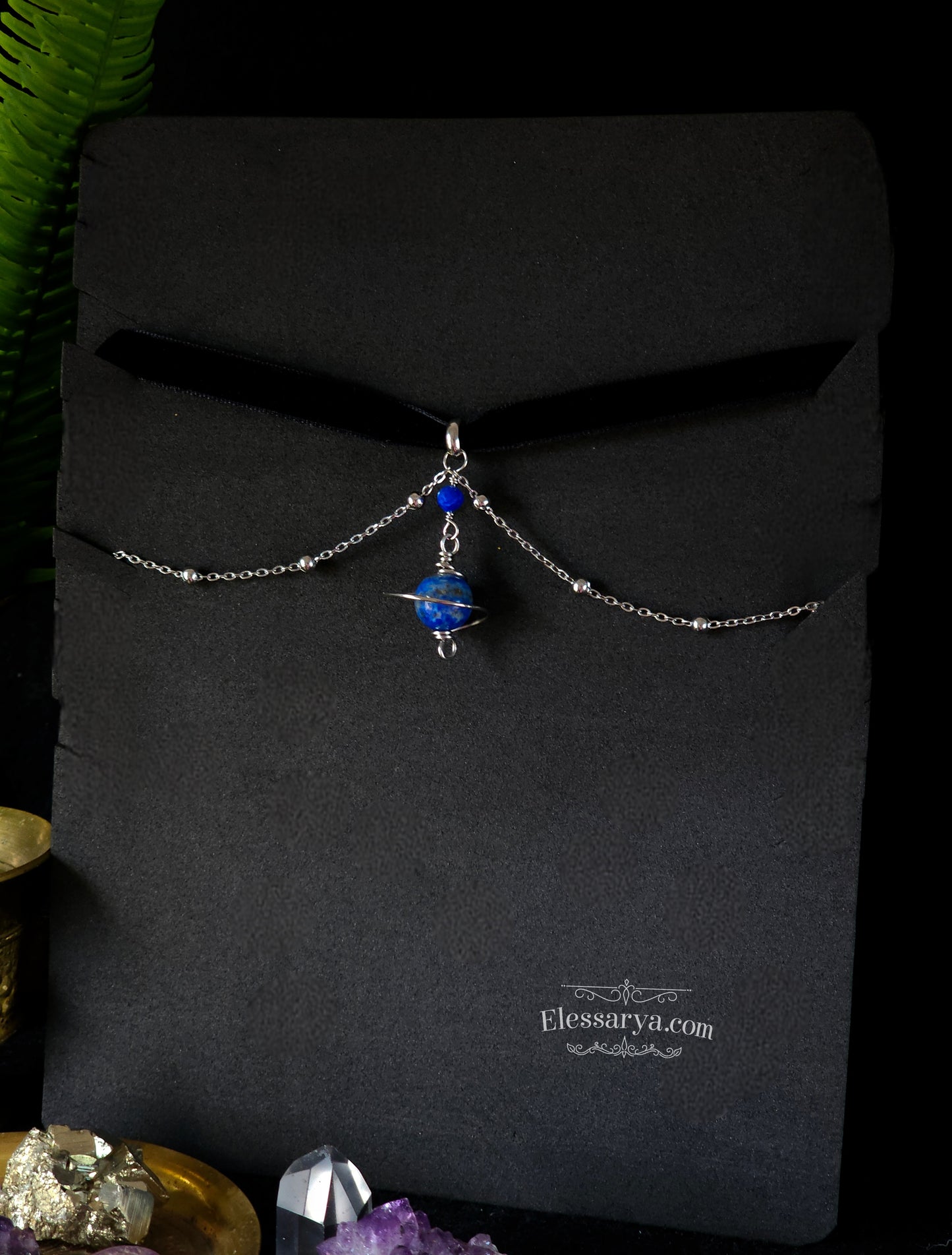 Choker Terra Nova Argintiu