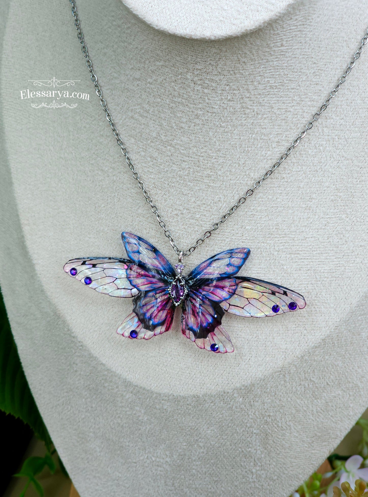 Colier "Sclipiri Violet"