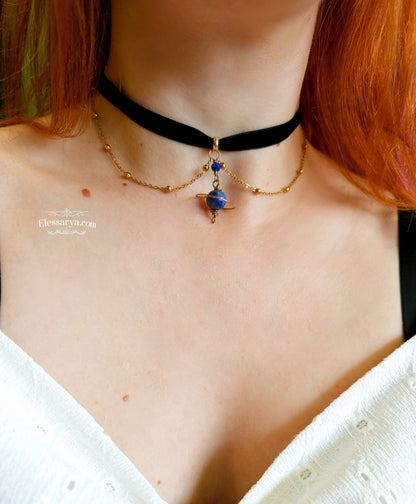 Choker Terra Nova - auriu