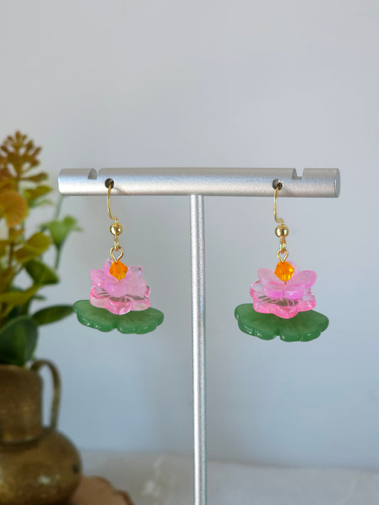 Cercei florali "Lotus de Poveste"