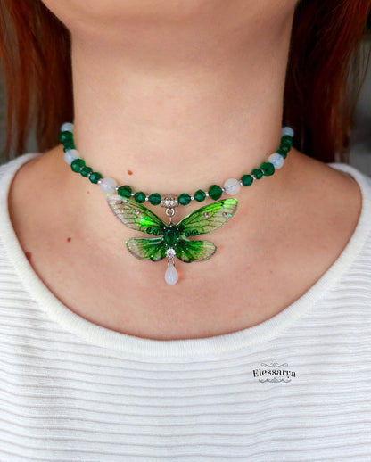 Emerald Sparkles Necklace