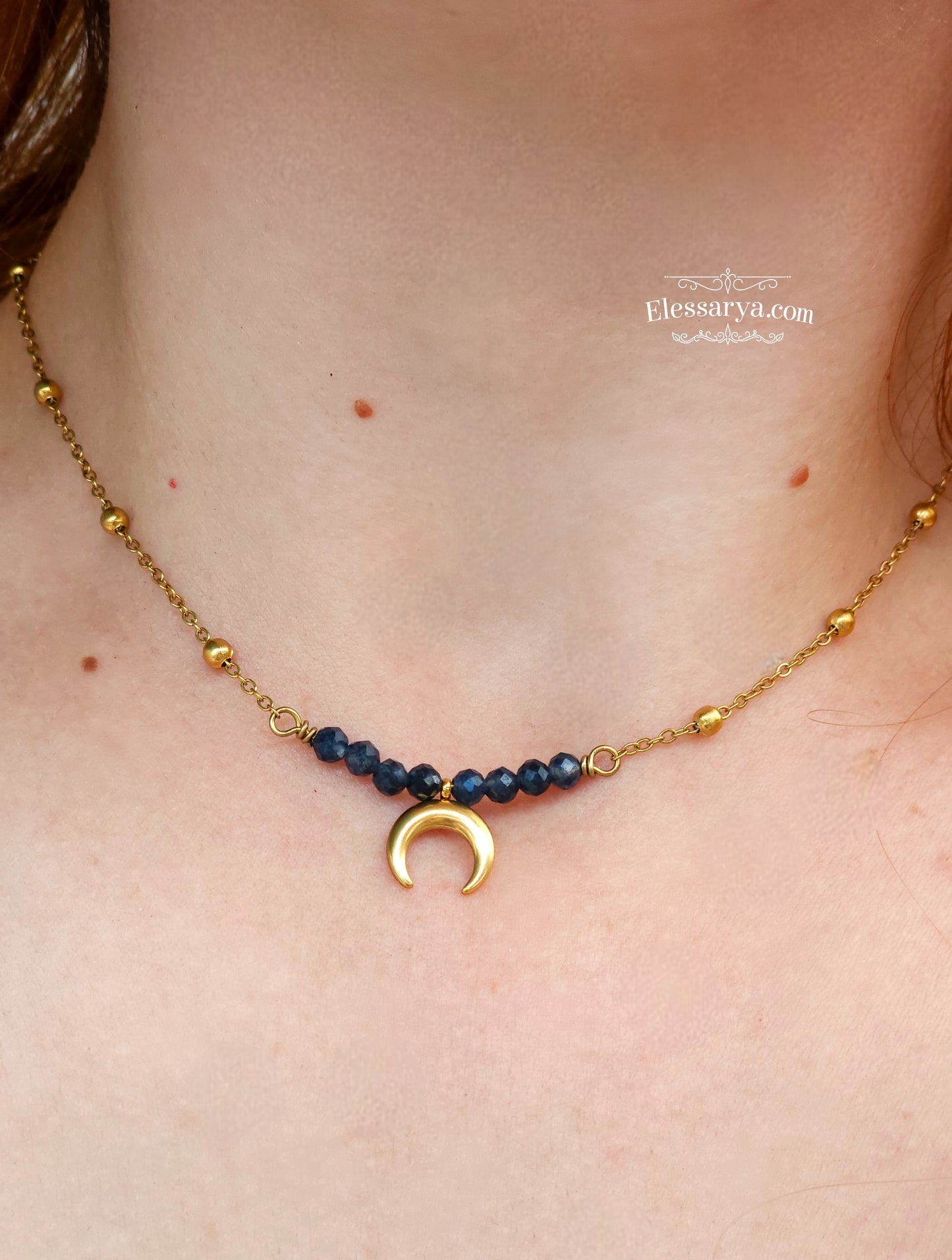 Colier Selena - Safir