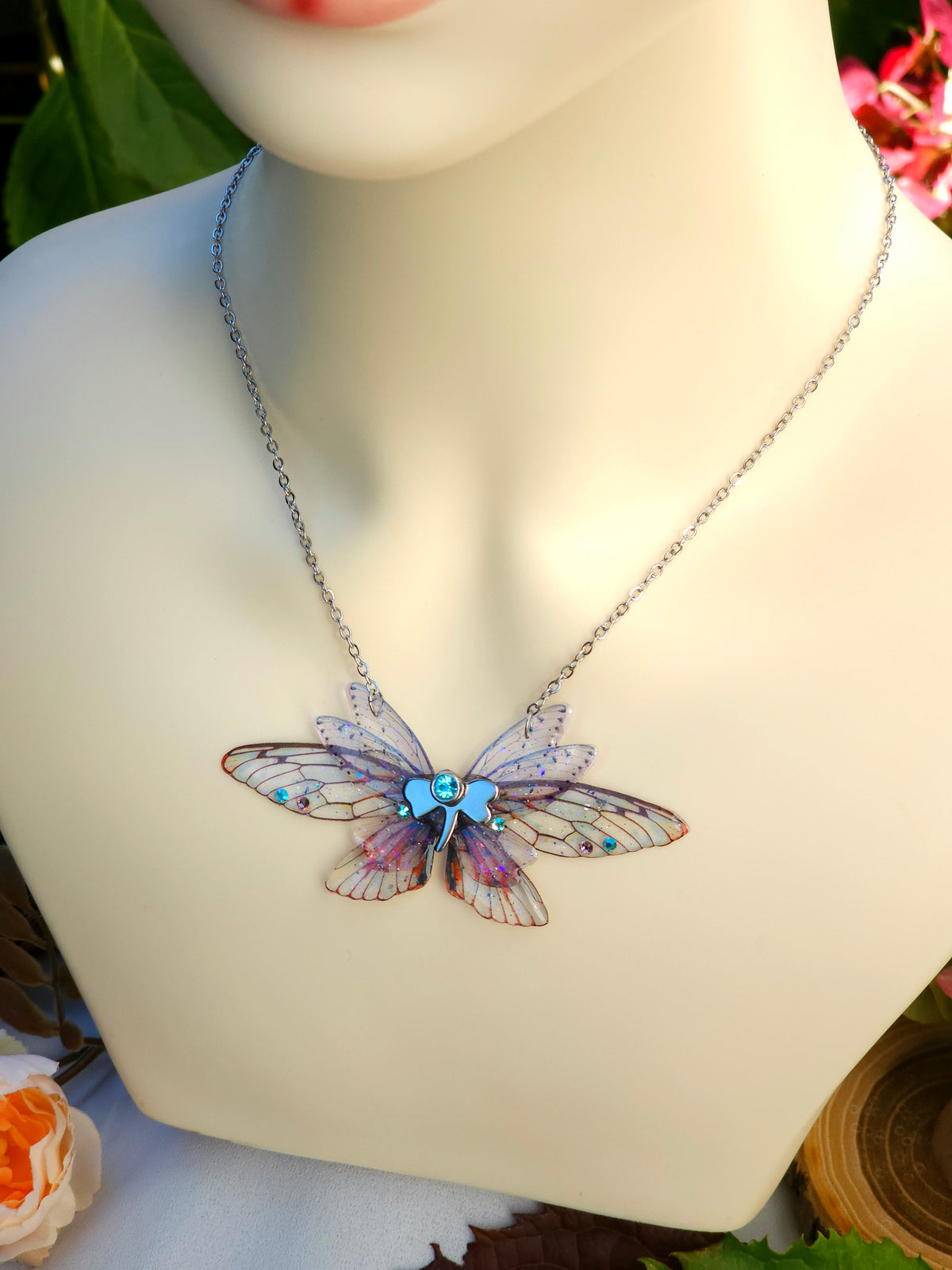 Colier Dimineață de Cristal
