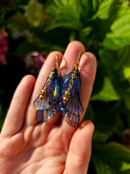 Cercei Nebuloasa Indigo