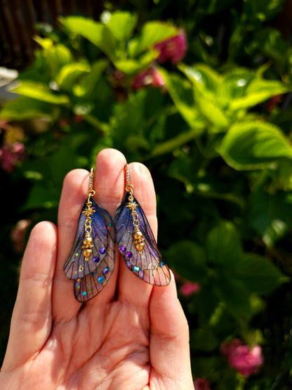 Cercei Nebuloasa Indigo