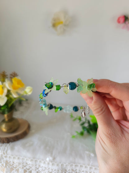Brățară florală "Mireasmă de Mentă"