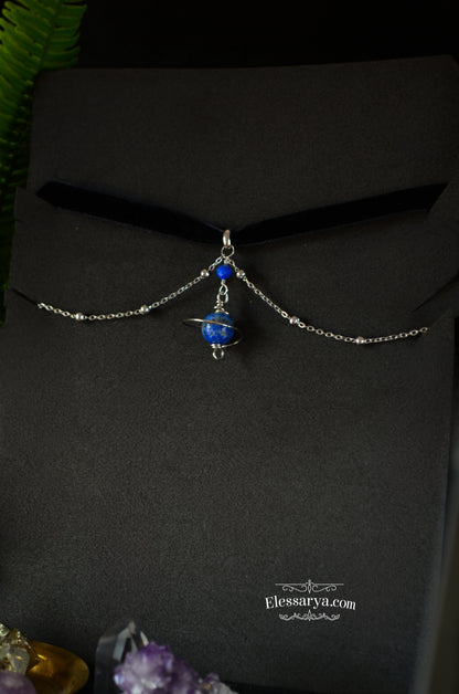Choker Terra Nova Argintiu