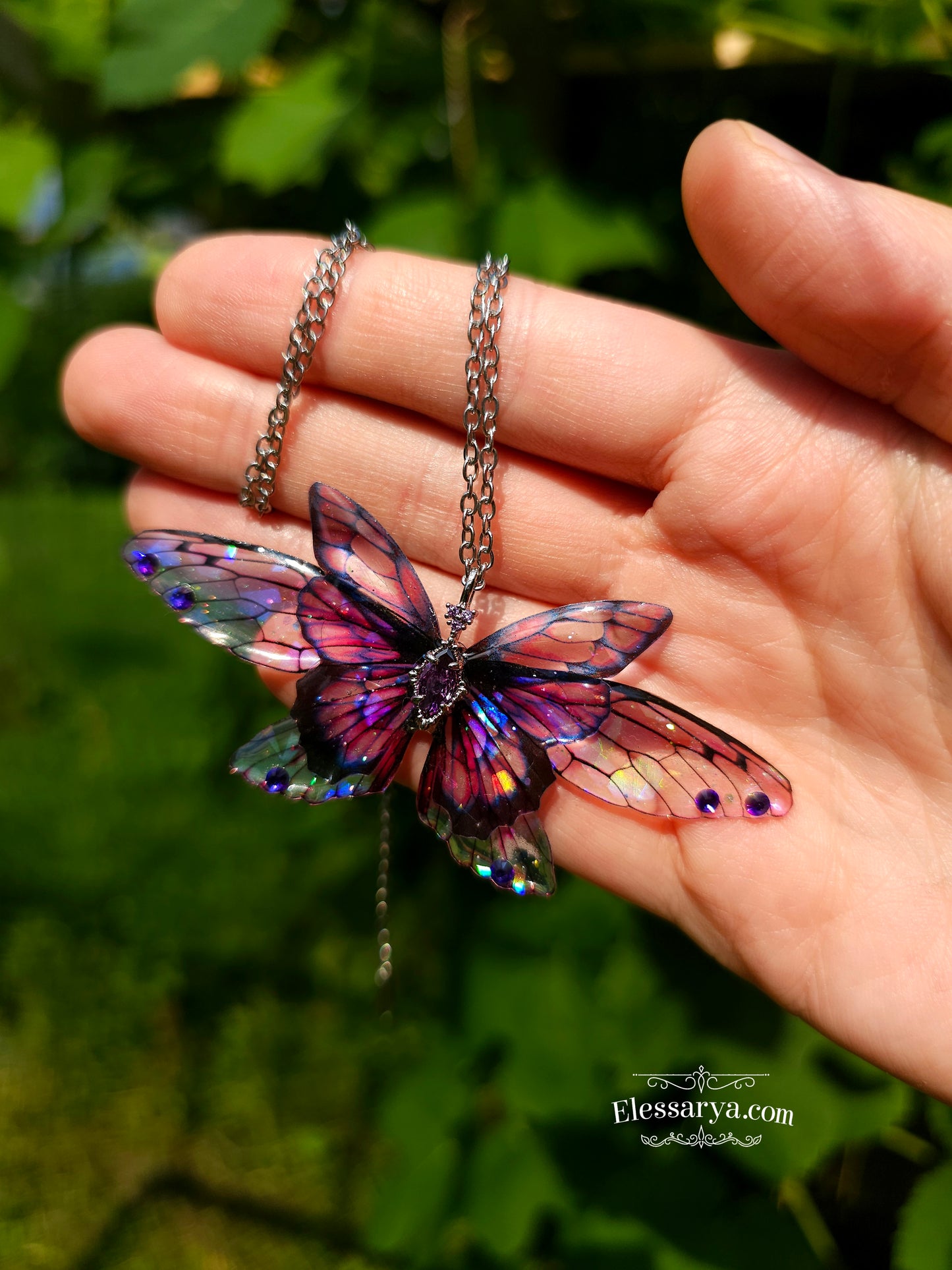 Colier "Sclipiri Violet"