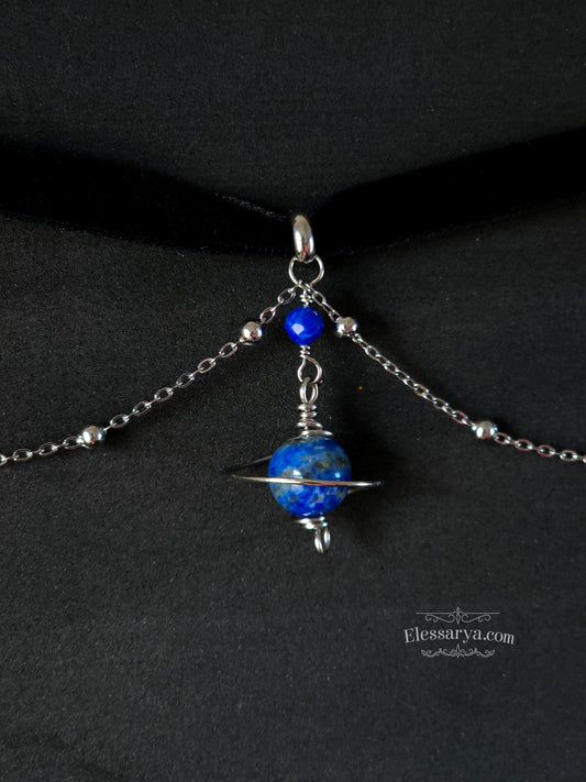 Choker Terra Nova Argintiu