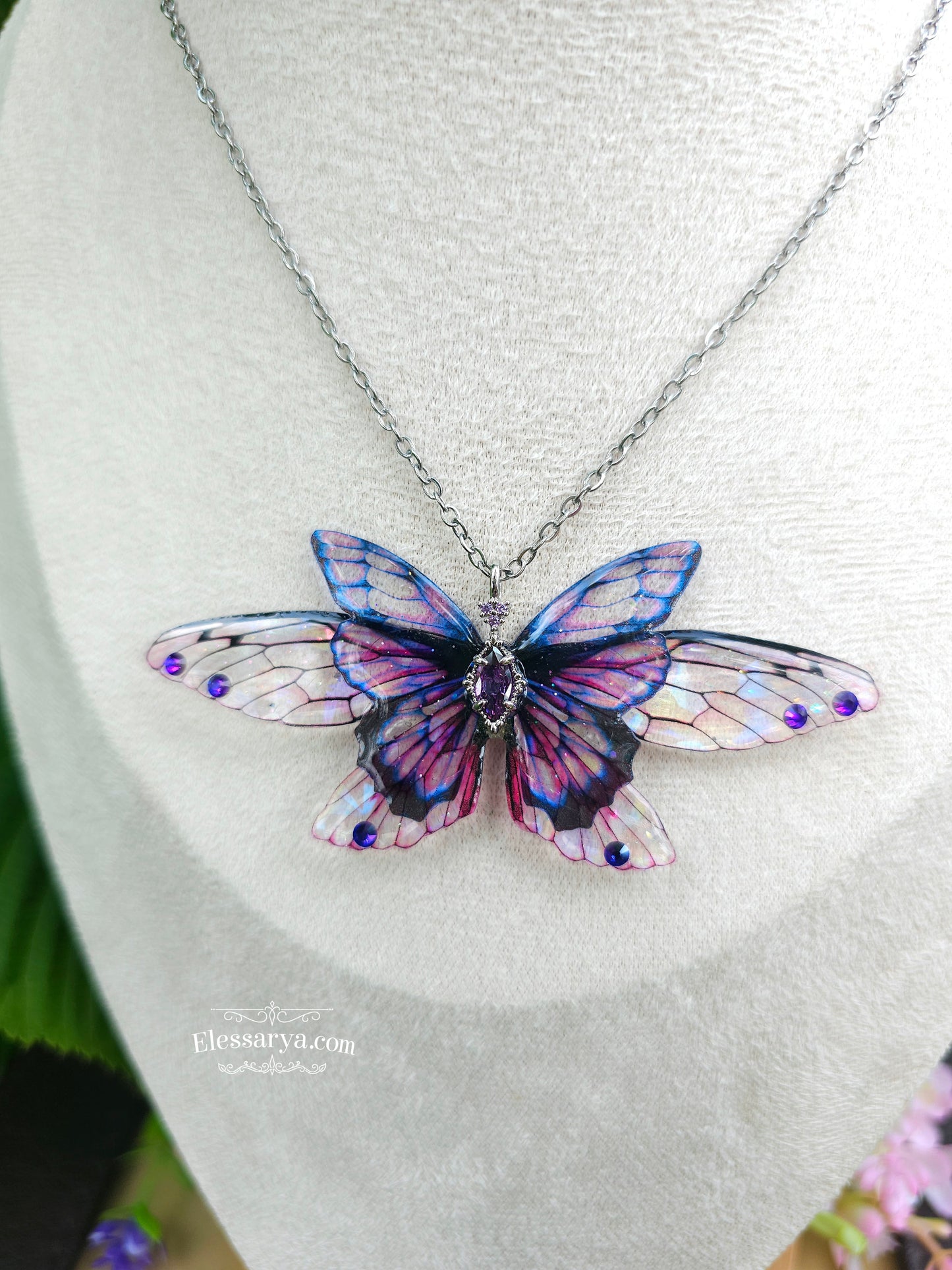 Colier "Sclipiri Violet"
