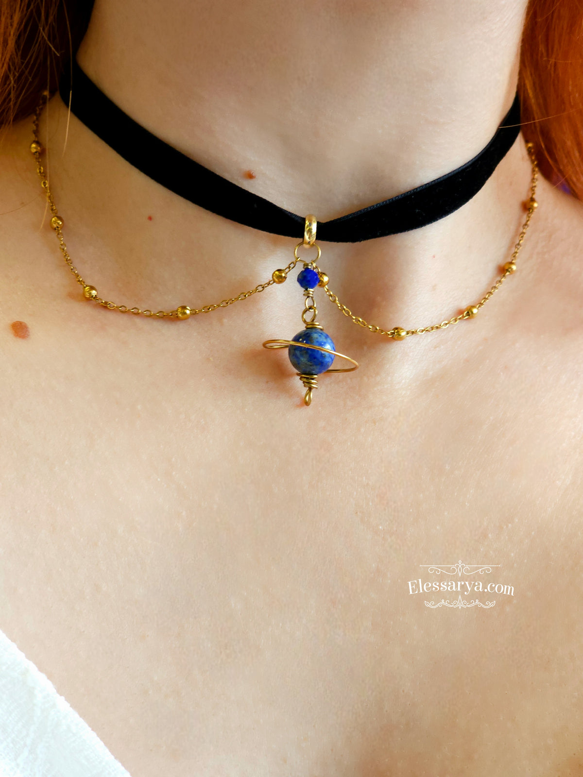Choker Terra Nova - auriu